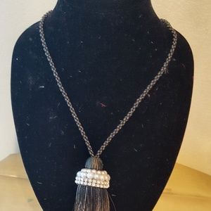 Handmade tassel necklace